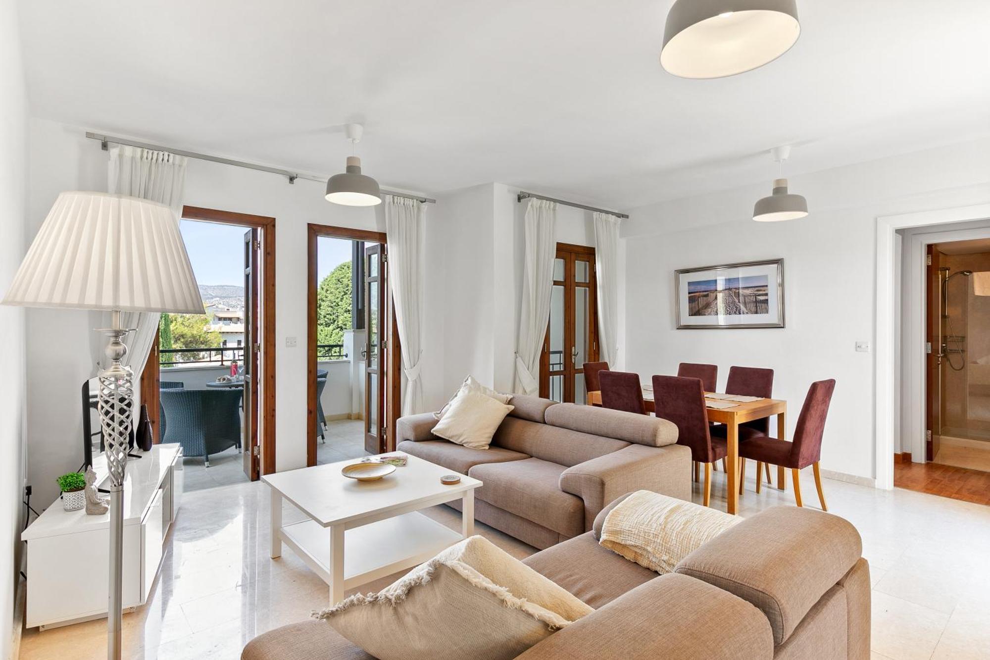 קוקליה 2 Bedroom Apartment Chloe With Communal Pool, Aphrodite Hills Resort מראה חיצוני תמונה