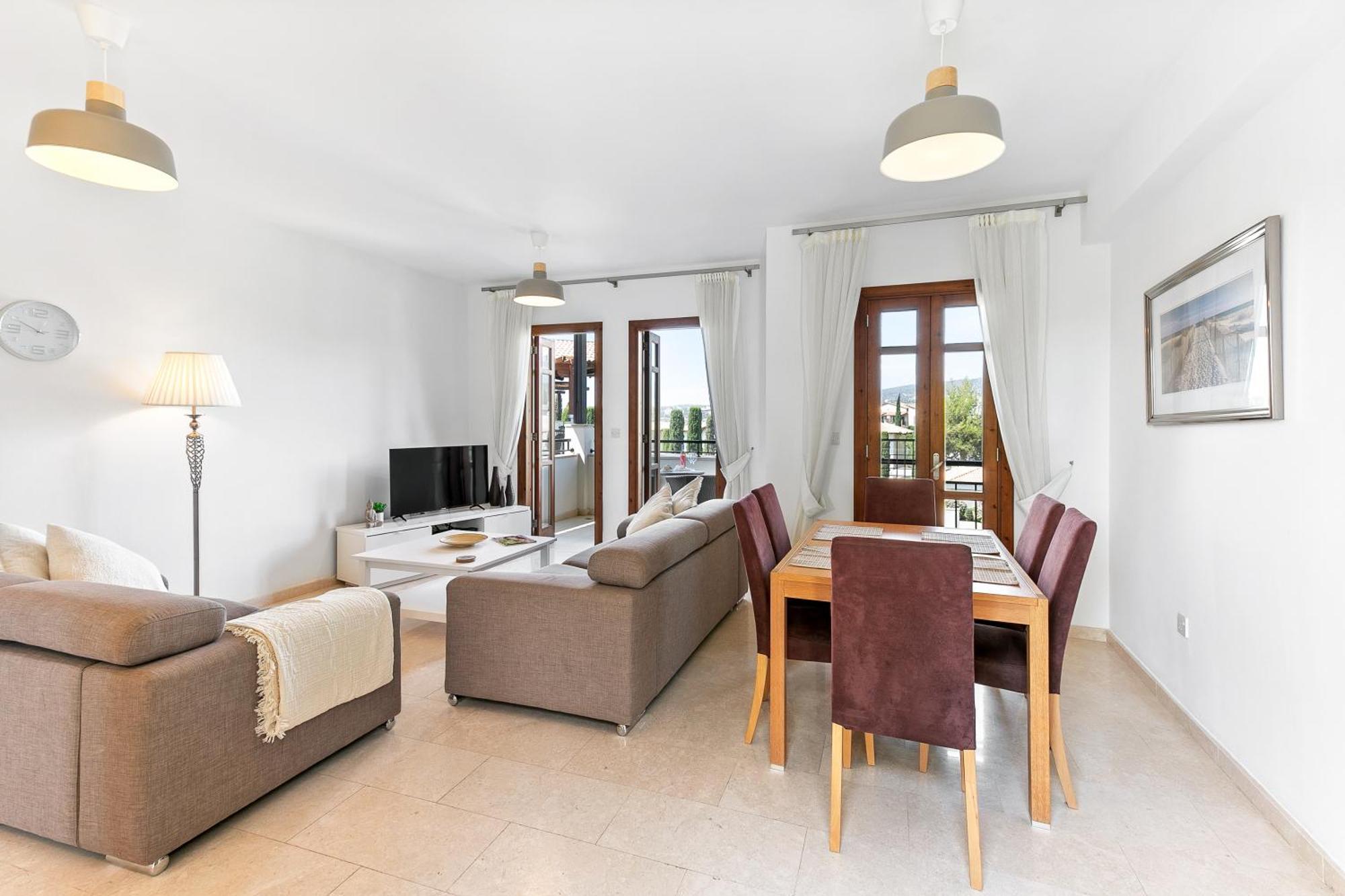 קוקליה 2 Bedroom Apartment Chloe With Communal Pool, Aphrodite Hills Resort מראה חיצוני תמונה